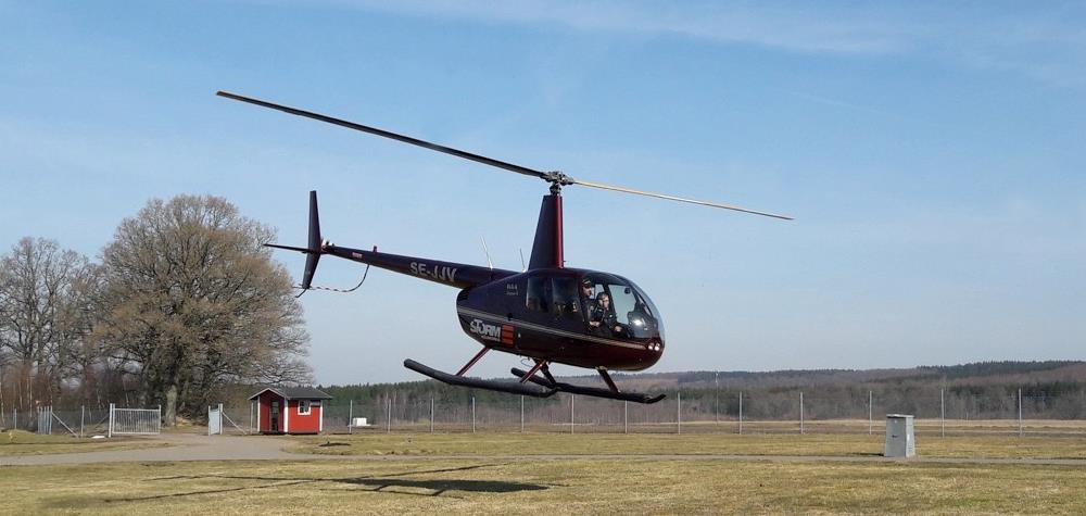 Helikoptertur för två över Malmö