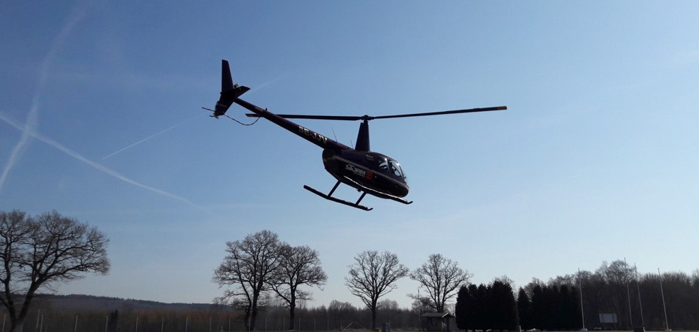 Privat helikoptertur över Malmö (3 personer)